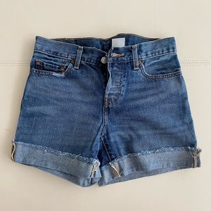 levi’s 501 denim shorts